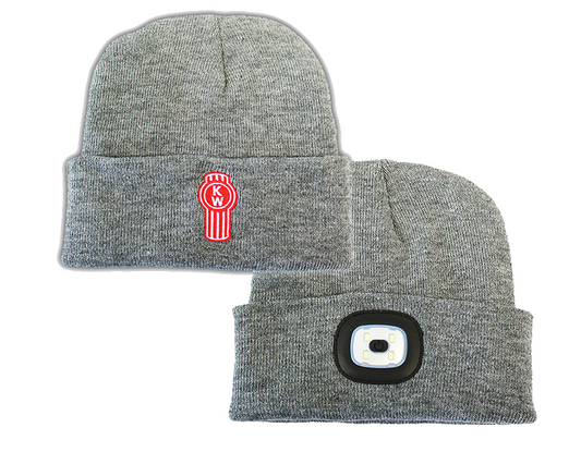 KW Bug LED Flashlight Grey Beanie