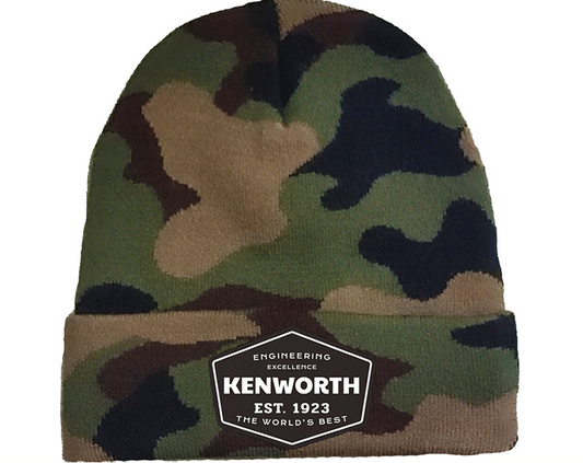 Engineering Excellence Camo Beanie Kenworth