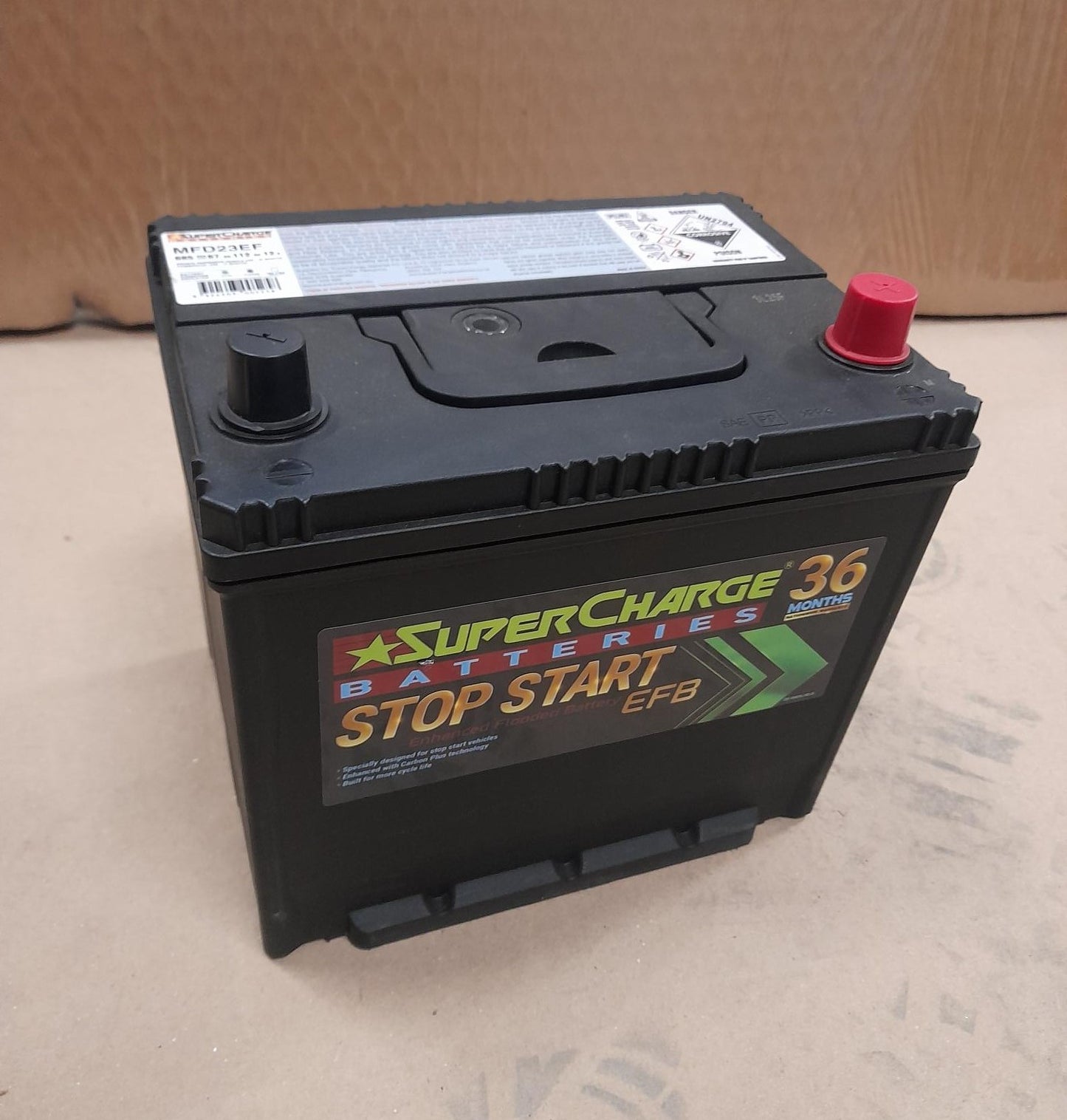 MFD23EF stop start Battery